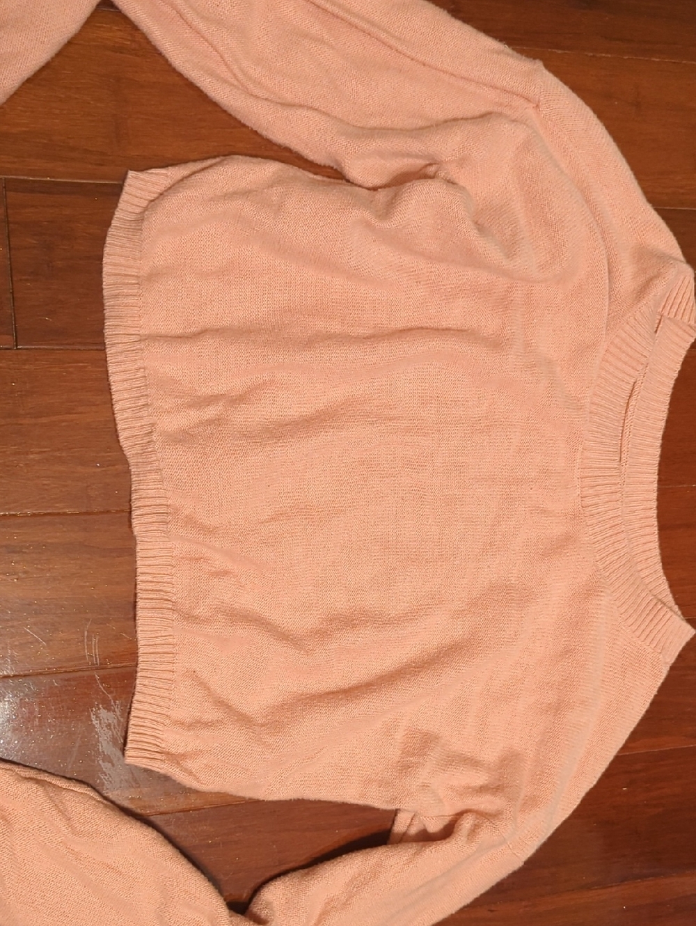 Women’s Peach Crewneck Sweater